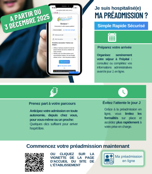 Ma préadmission : Je la fais en ligne !